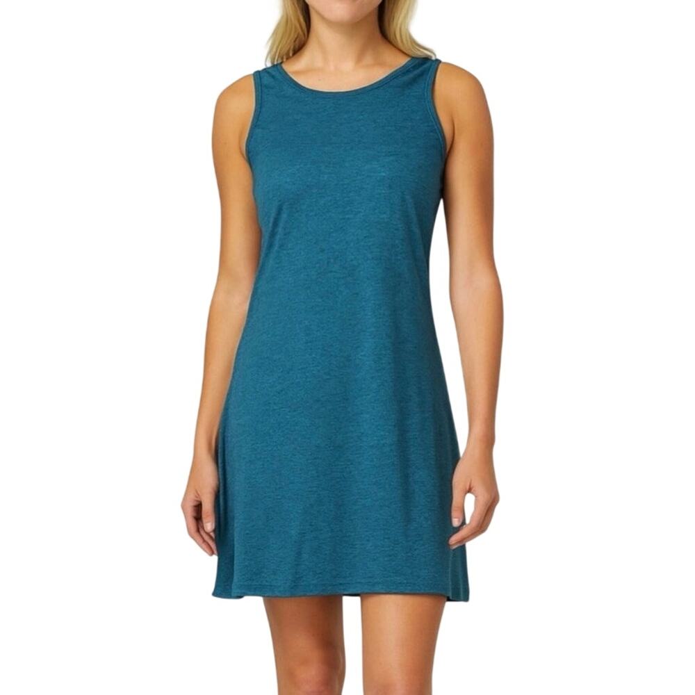 Patagonia Seabrook Tank Dress in Big Sur Blue, XL